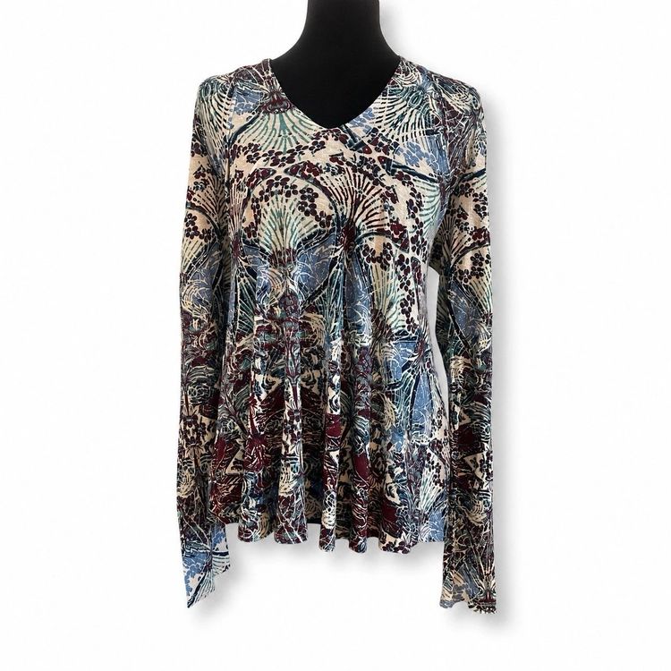 Long Sleeve Patterned Top 2